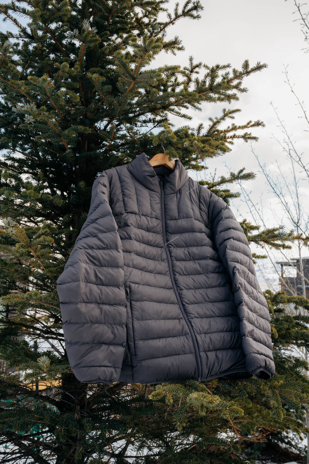 Primaloft Packable Jacket in Grey