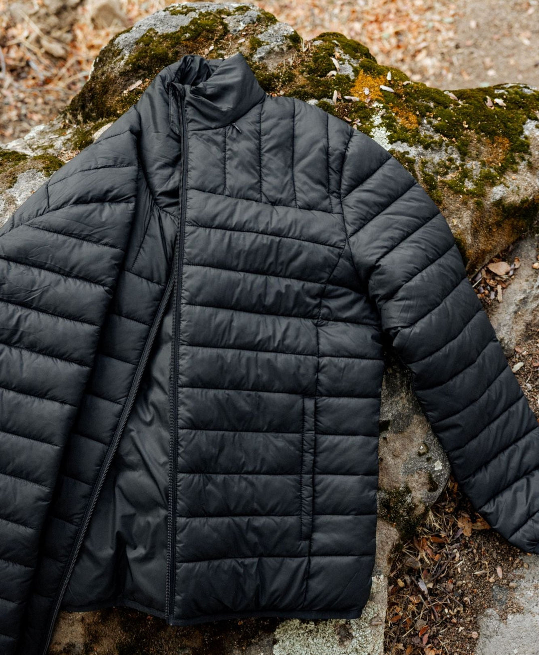 PrimaLoft Packable Jacket in Black