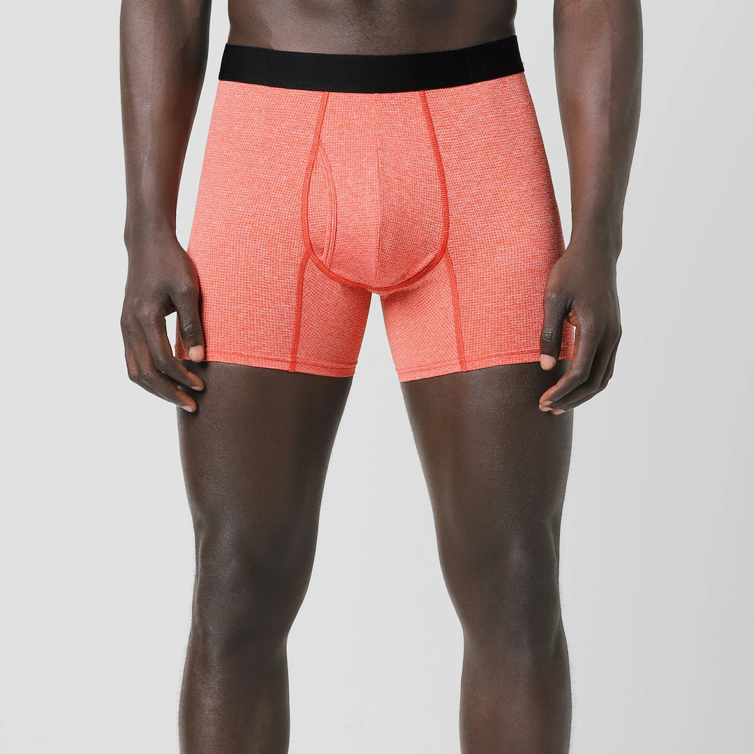 Active Brief Bright Orange front on model
