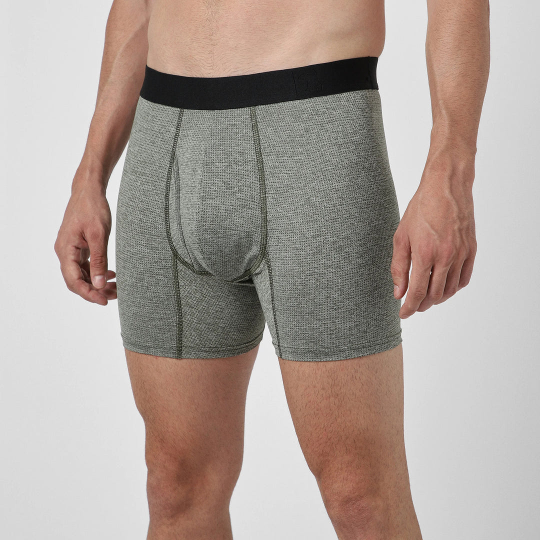 Active Brief Sea Green side on model