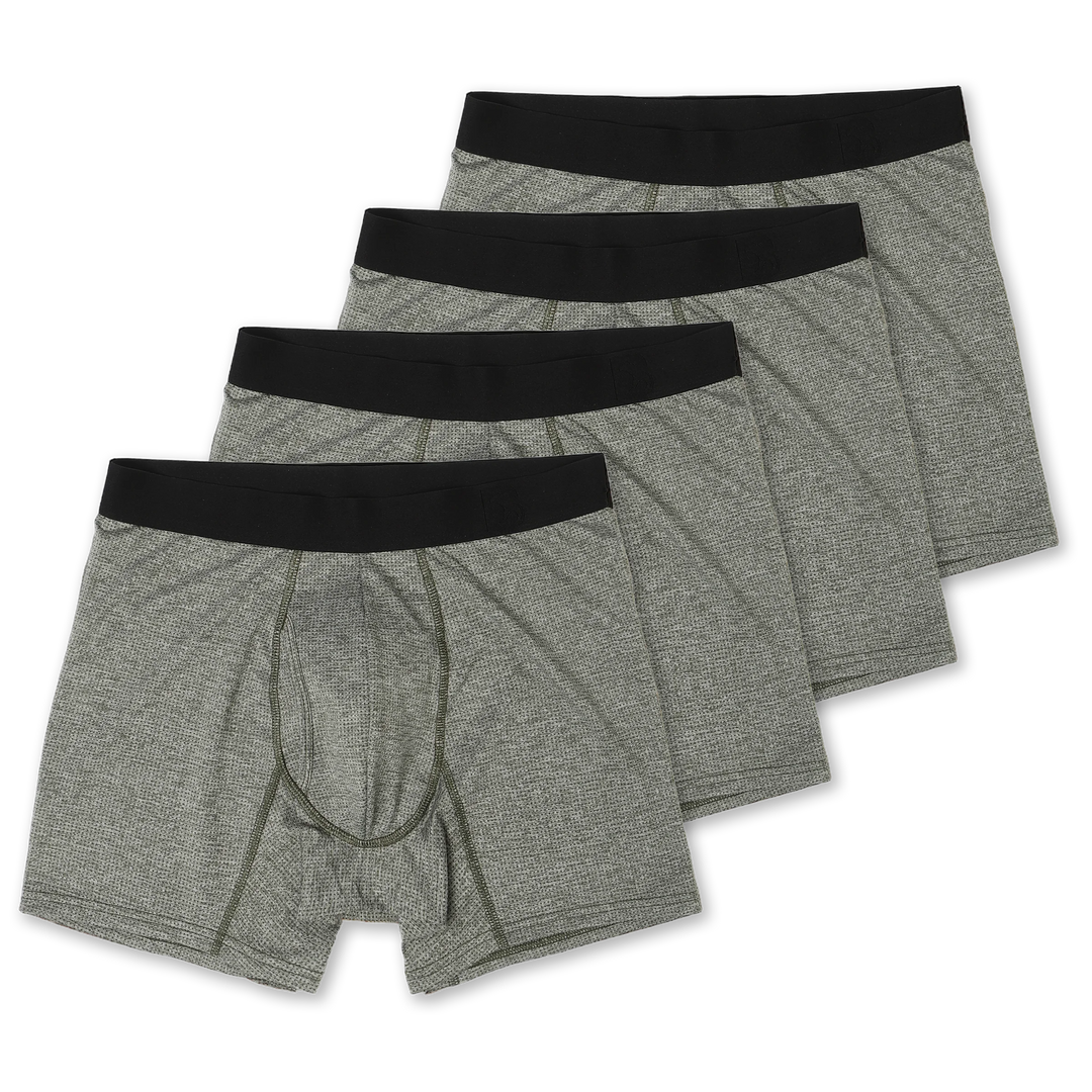 Active Brief 4 Pack Sea Green