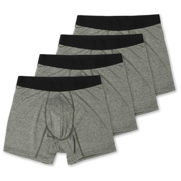 Active Brief 4 Pack Sea Green
