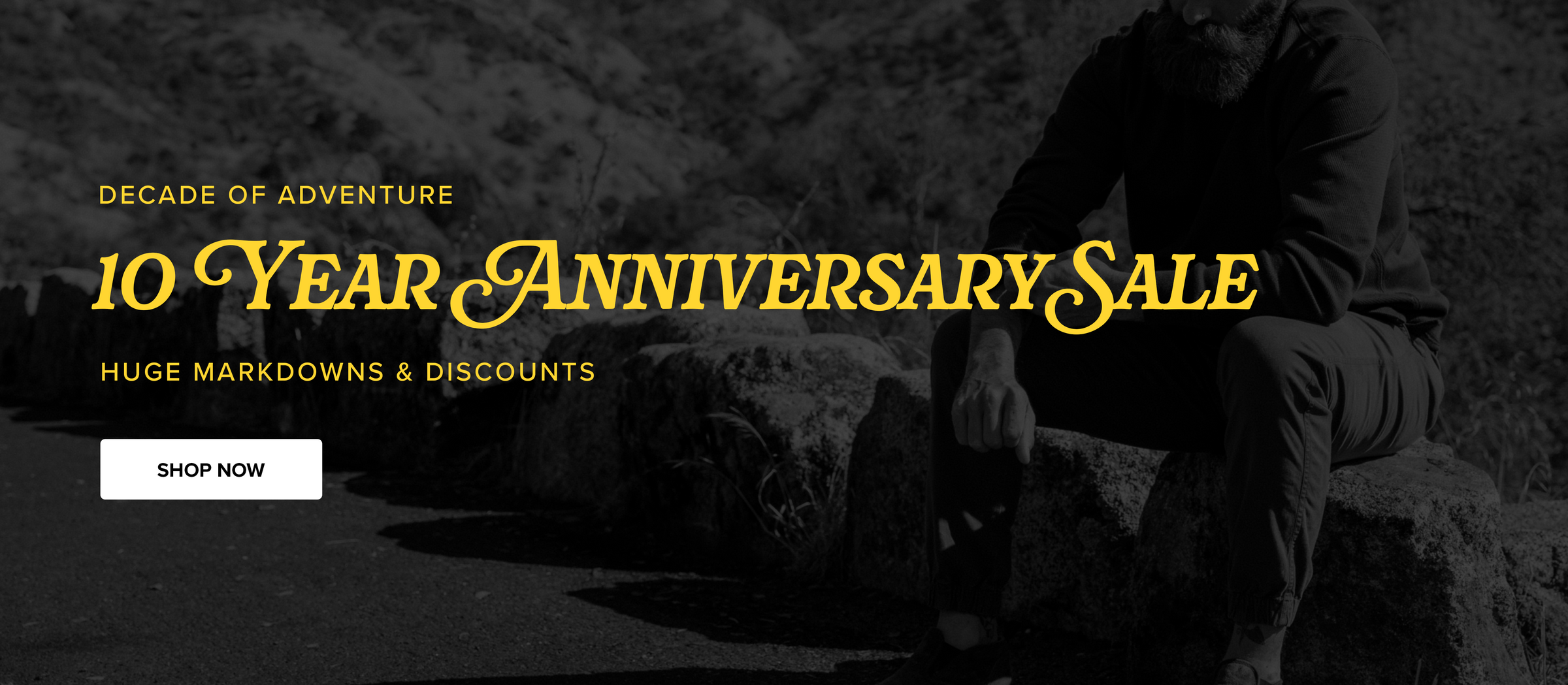 10 Year Anniversary Sale - Huge Markdowns and Discounts