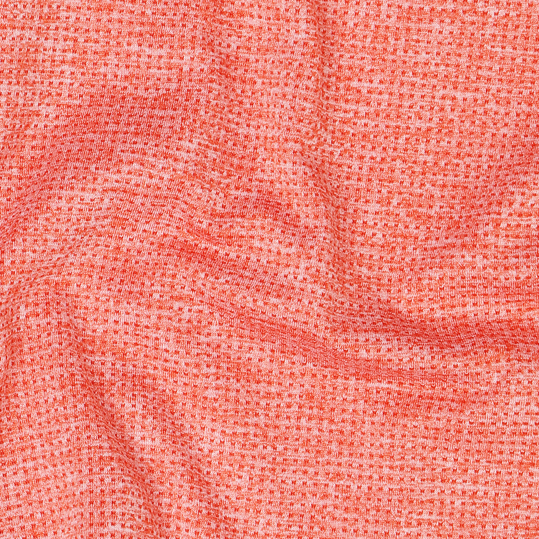 Active Brief Bright Orange close up fabric