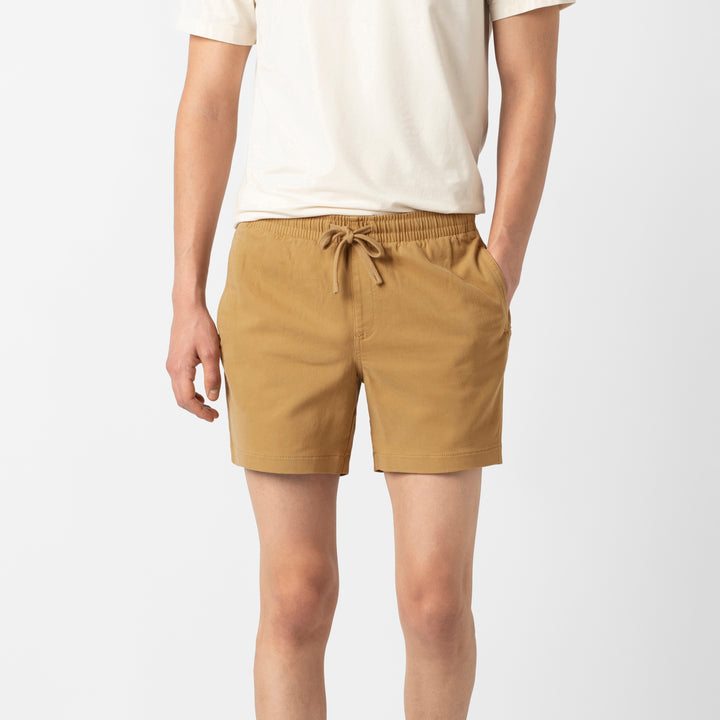 Alto Short Khaki 5 front on model