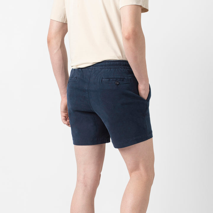 Alto Short Navy 5 back on model
