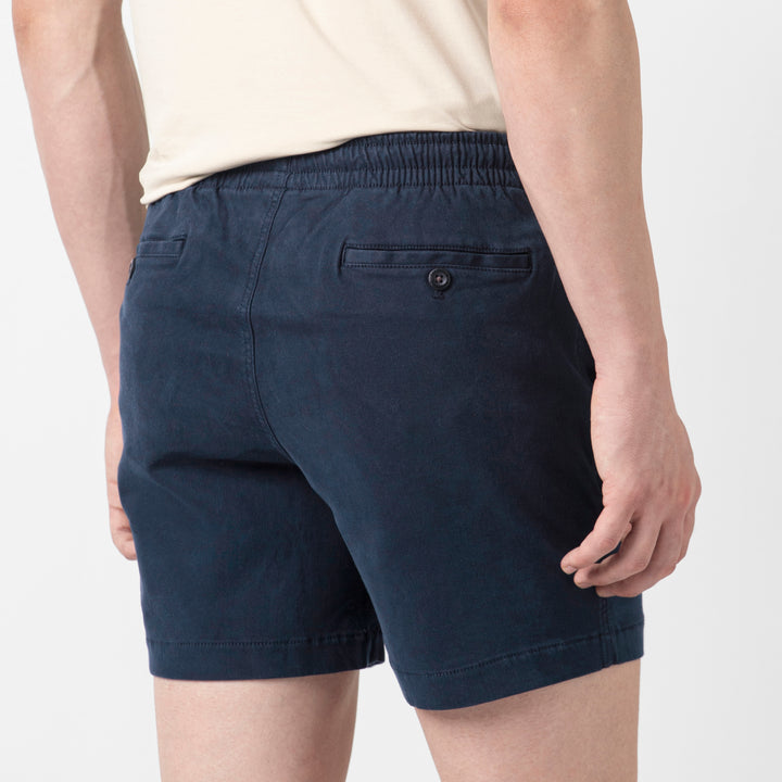 Alto Short Navy 5 close up on model