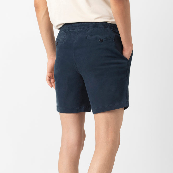 Alto Short 7" Navy back on model