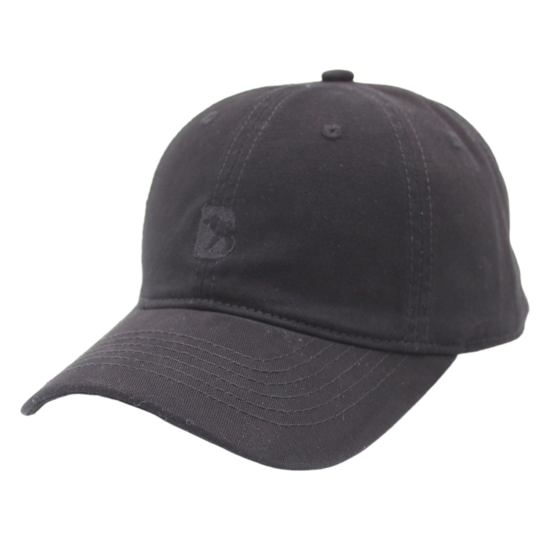 Bearbottom Logo Dad Hat Black left side view