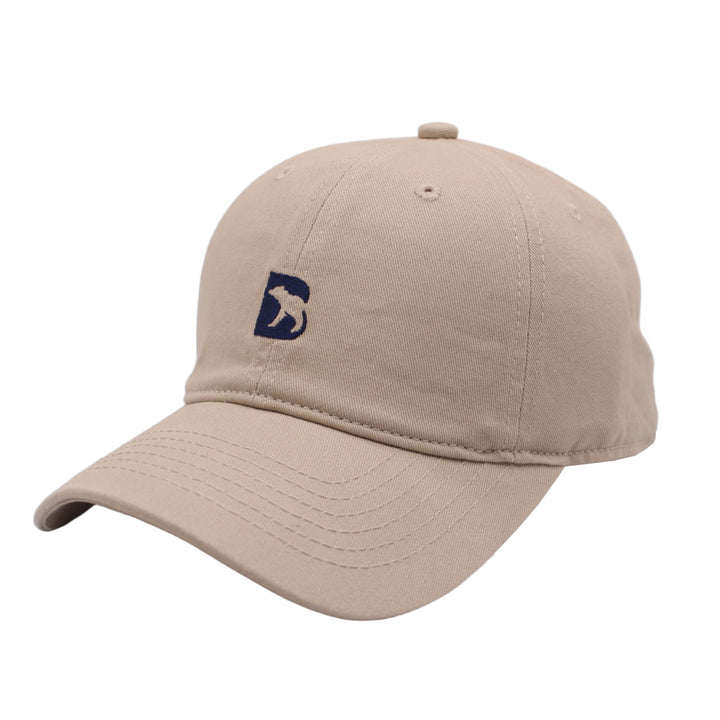 Bearbottom Logo Dad Hat Khaki left side view