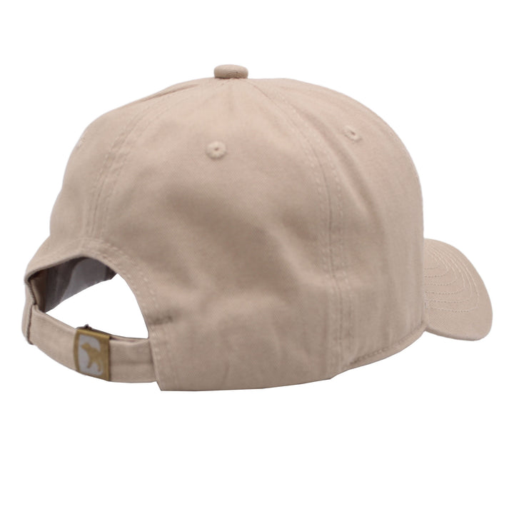 Bearbottom Logo Dad Hat Khaki back view