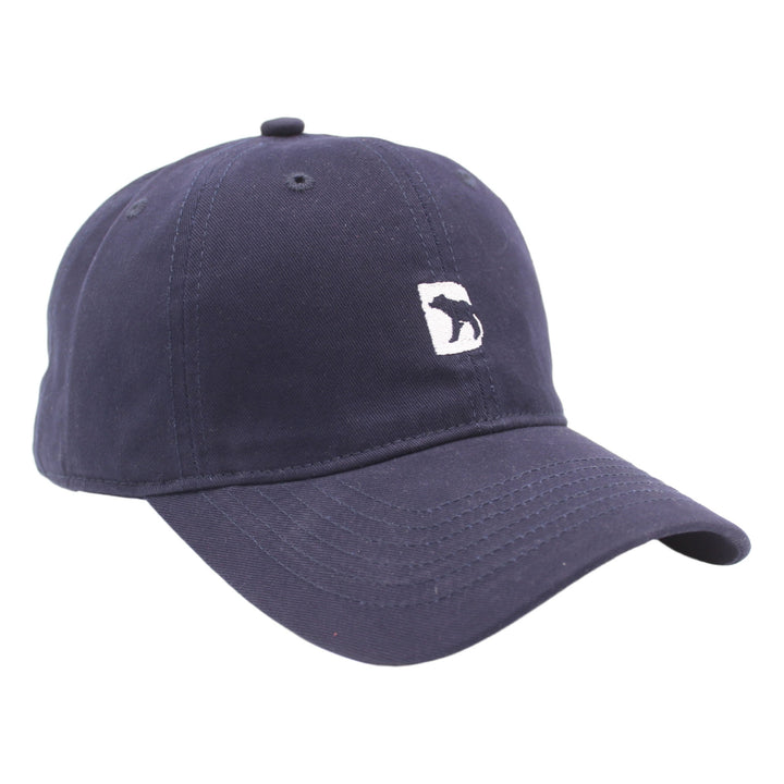 Bearbottom Logo Dad Hat Navy right side view
