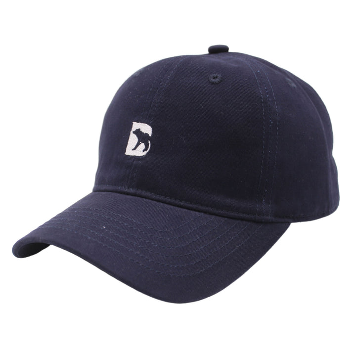 Bearbottom Logo Dad Hat Navy left side view