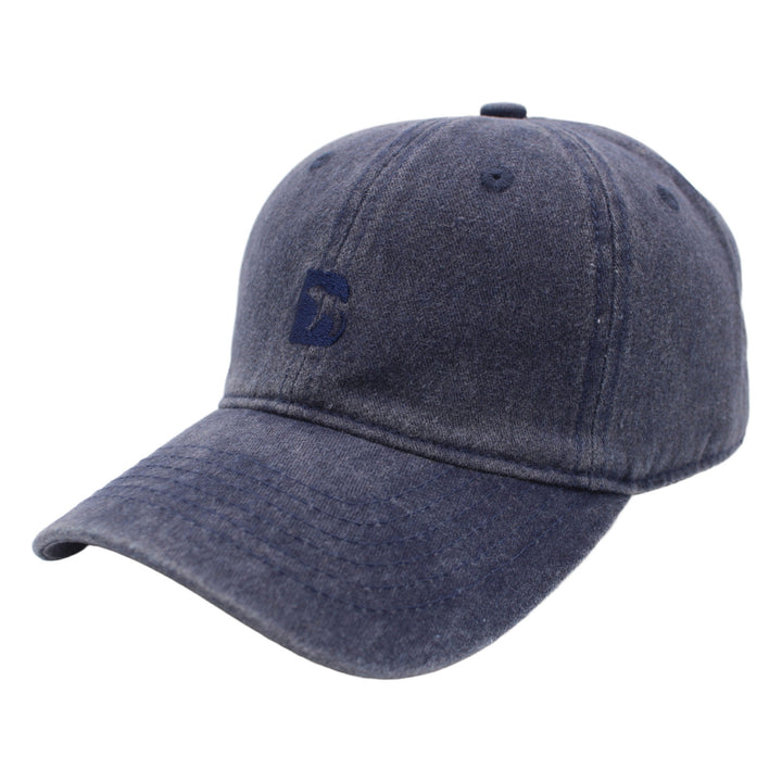 Bearbottom Logo Dad Hat Washed navy right side view