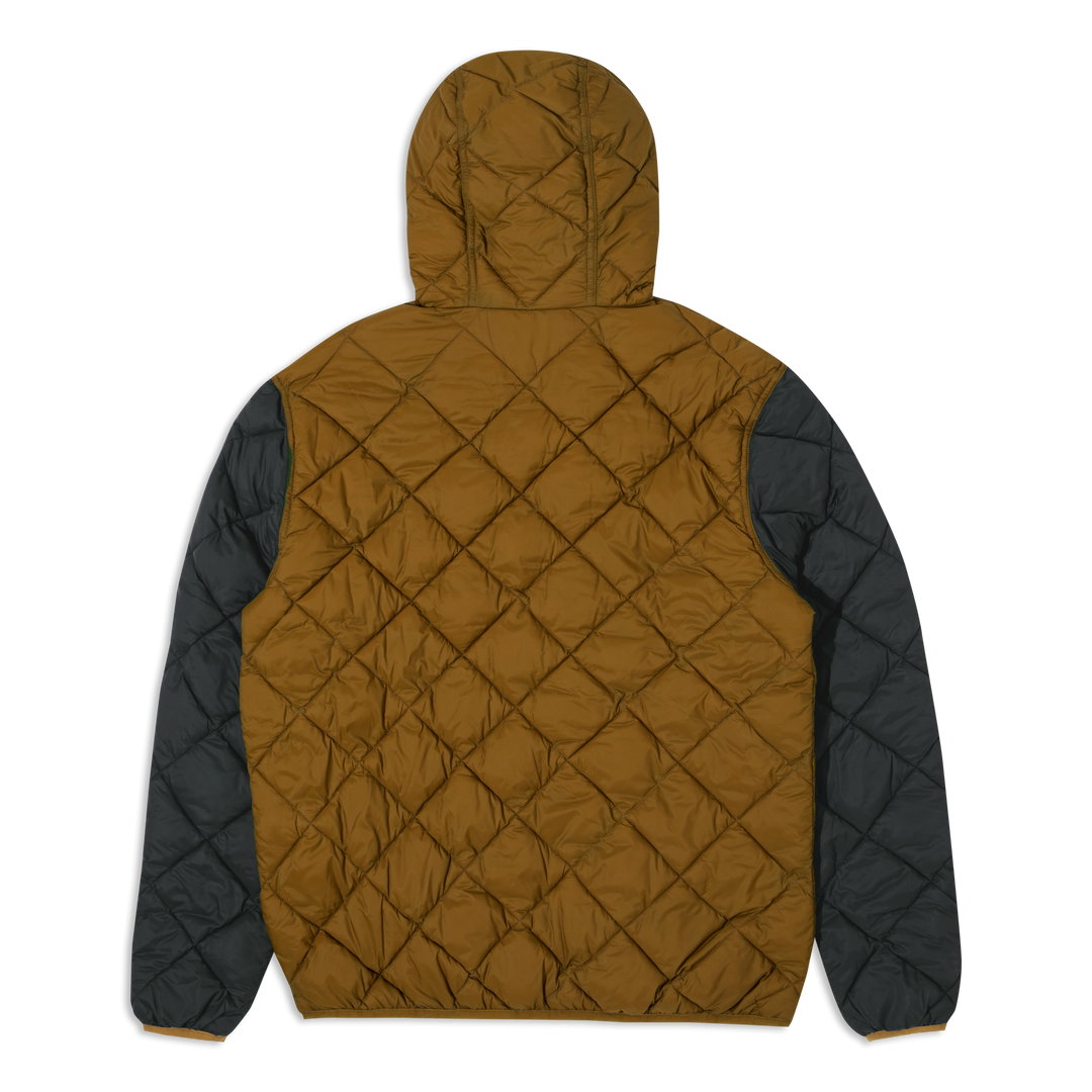 Backyard Quilted Jacket Cider back hood up