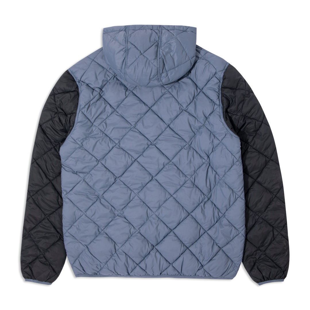 Backyard Quilted Jacket Flint back hood down