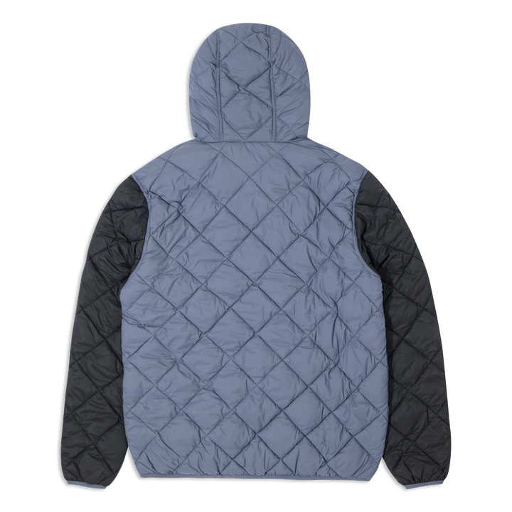 Backyard Quilted Jacket Flint back hood up