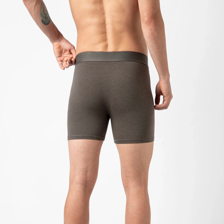 Bamboo Brief Shadow back on model