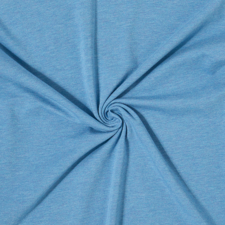 Bamboo Hoodie Bright Cobalt fabric detail