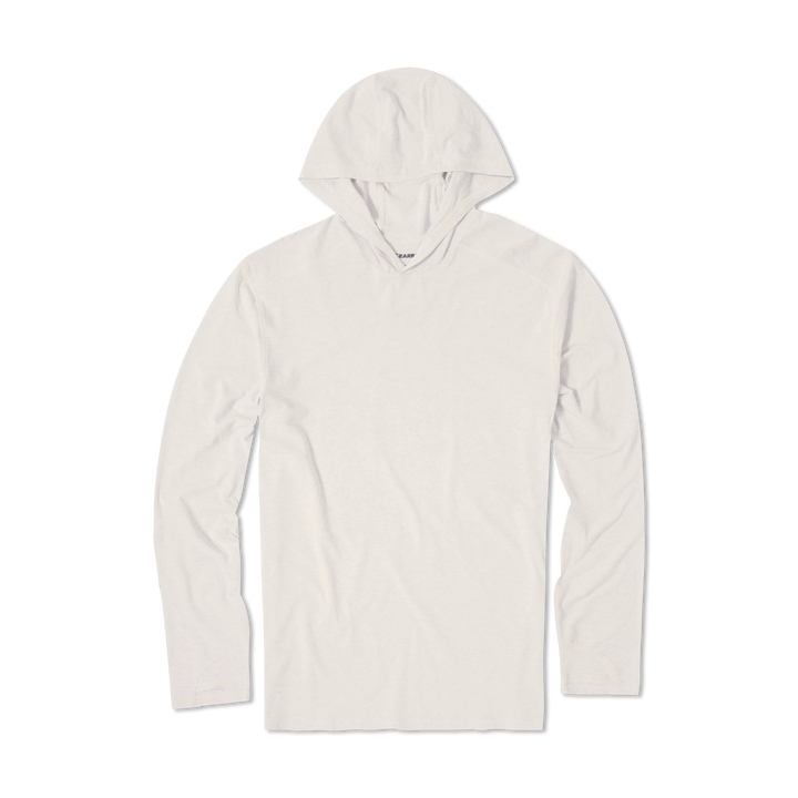 Bamboo Hoodie Ecru front flat