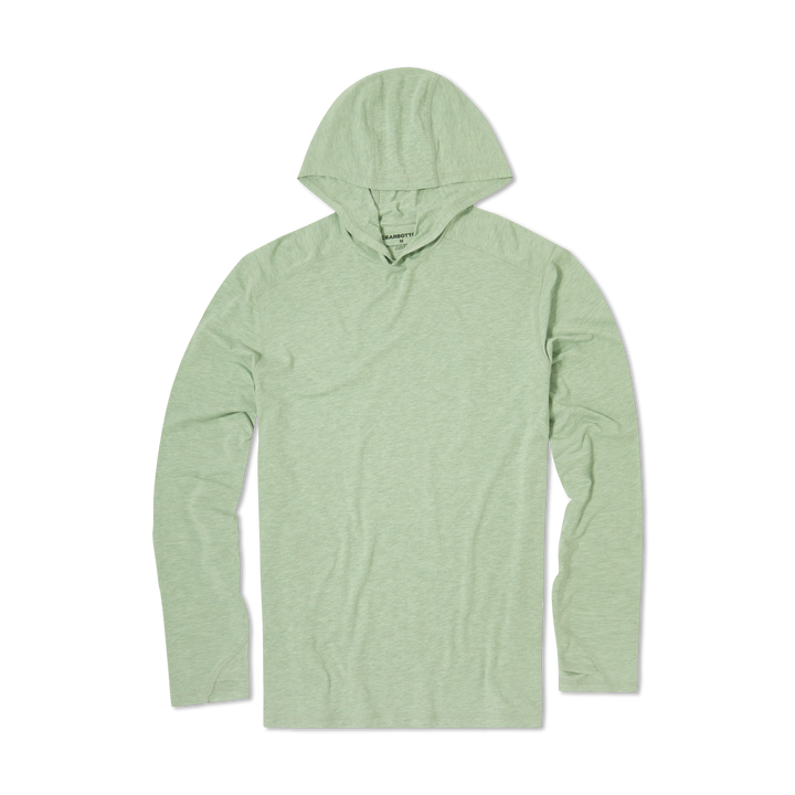 Bamboo Hoodie Pistachio front flat