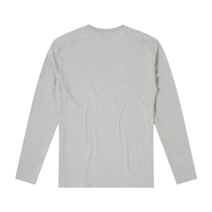 Bamboo Long Sleeve Tee Grey back flat