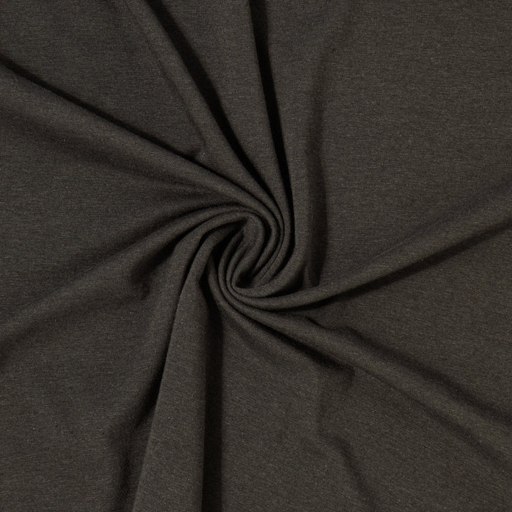 Bamboo Pocket Tee Black fabric detail