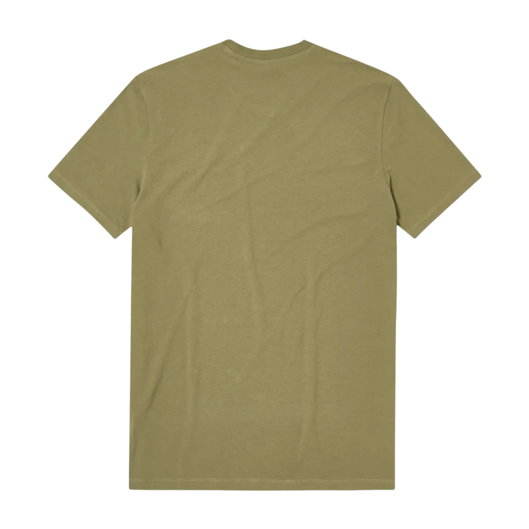 Bamboo Pocket Tee Fern back flat