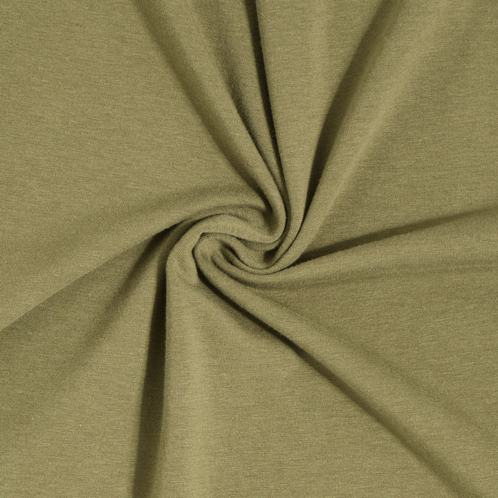 Bamboo Pocket Tee Fern fabric detail