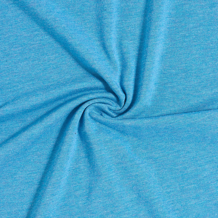 Bamboo Tank Bright Cobalt fabric detail