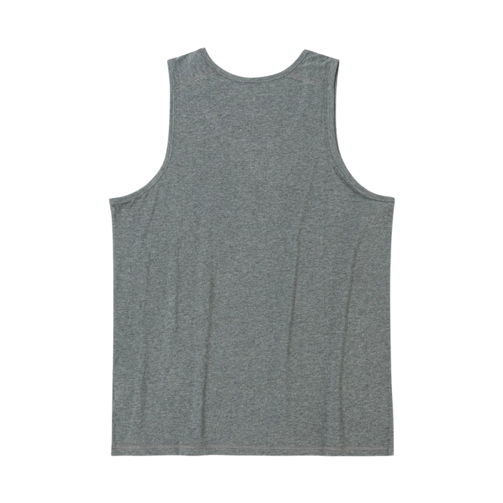 Bamboo Tank Charcoal back flat