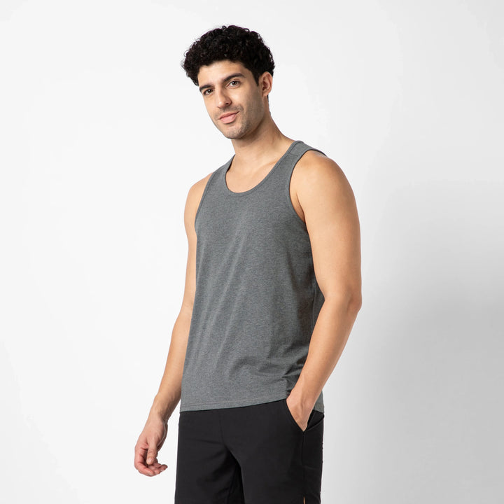 Bamboo Tank Charcoal side on model