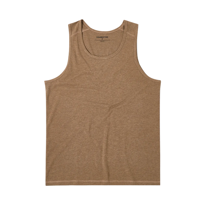 Bamboo Tank Cocoa front flat