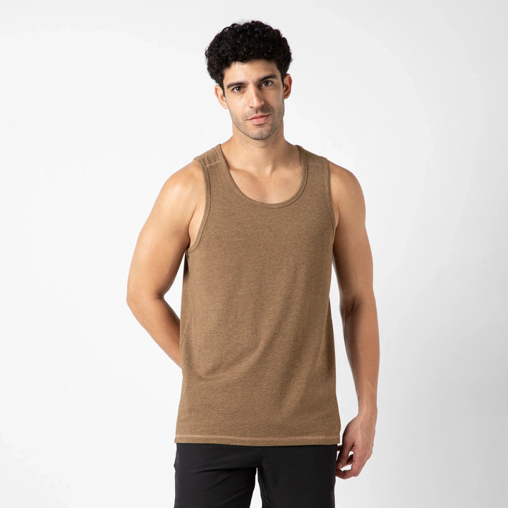 Bamboo Tank Cocoa front on model