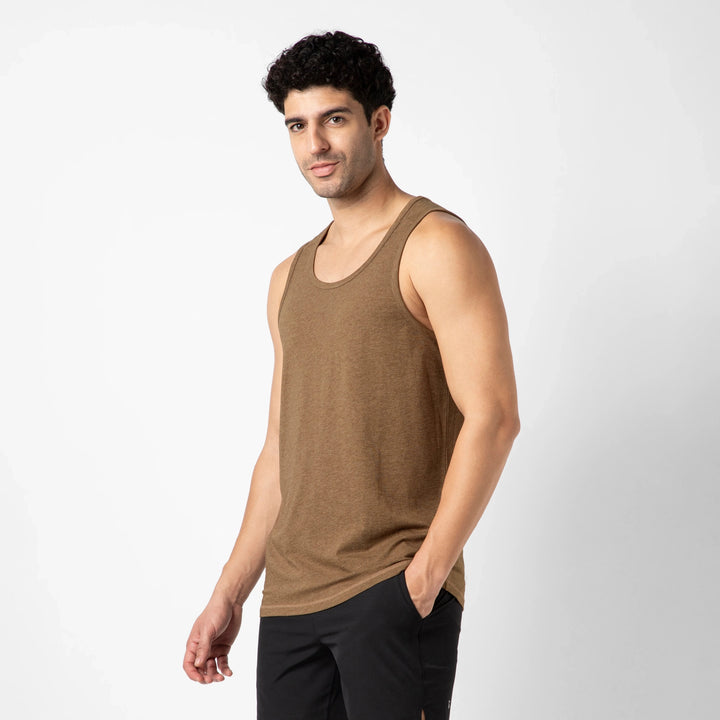 Bamboo Tank Cocoa side on model