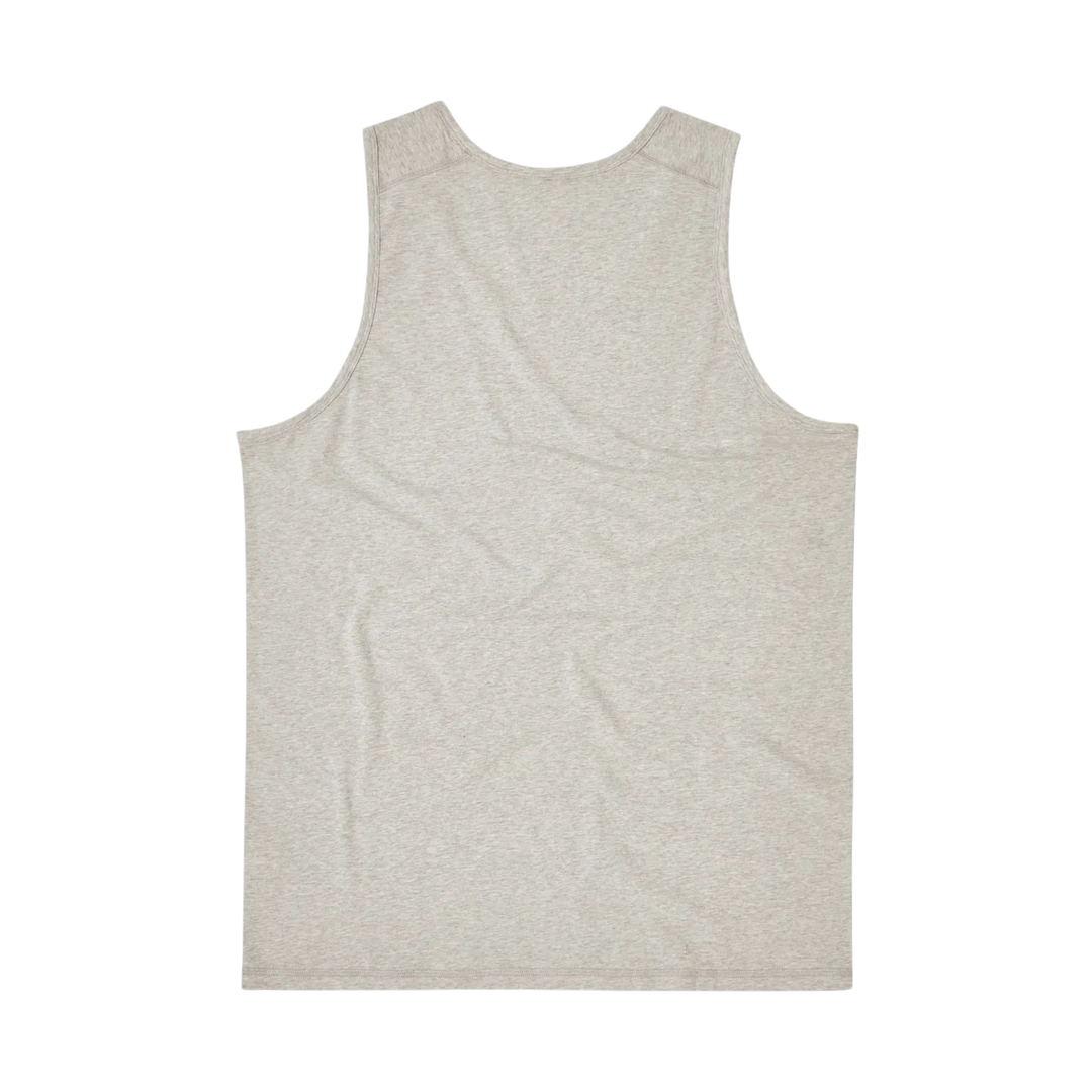 Bamboo Tank Grey front flat