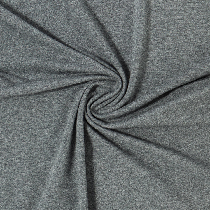 Bamboo Tee Charcoal fabric detail