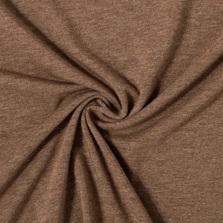 Bamboo Tee Cocoa fabric detail