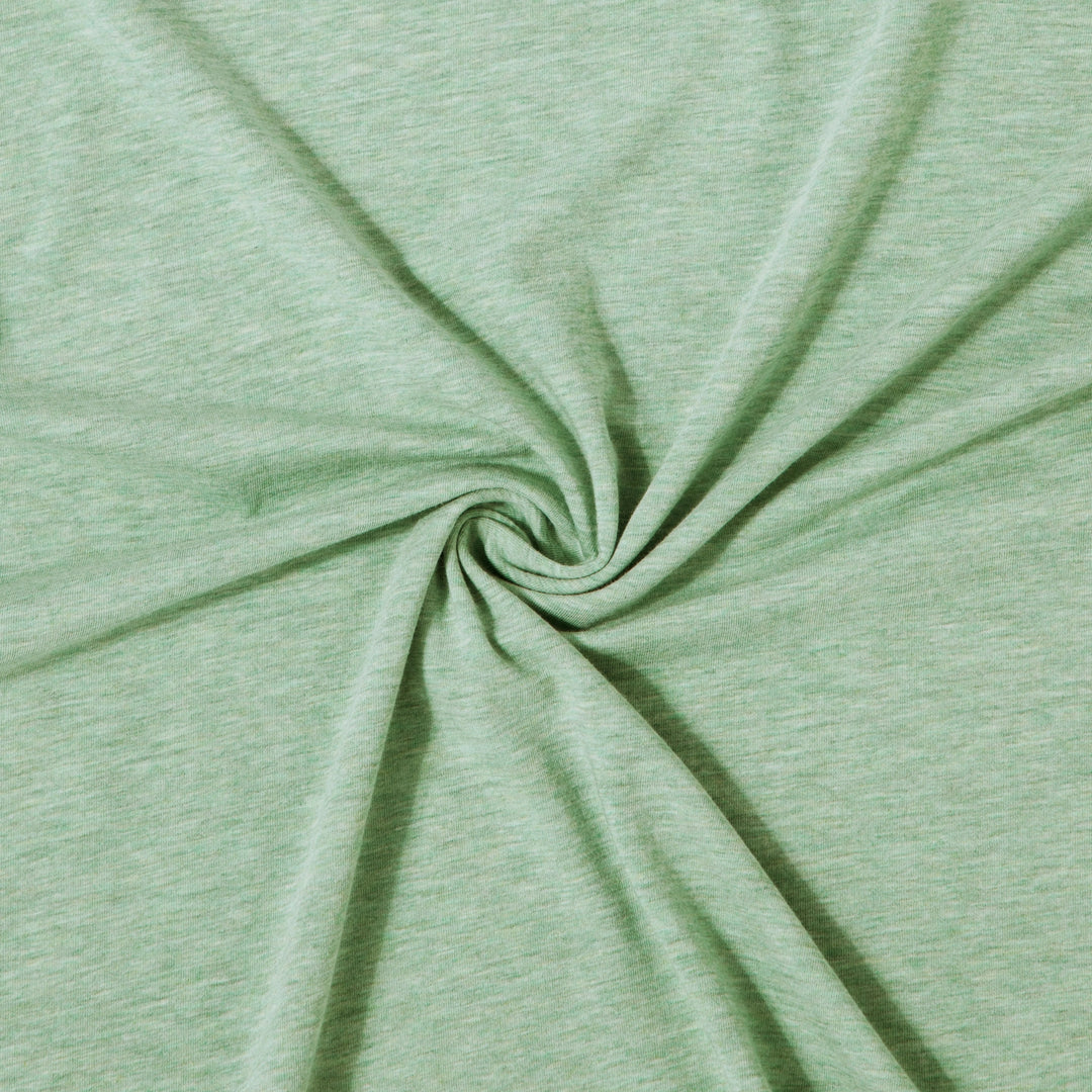 Bamboo Tee Pistachio fabric detail