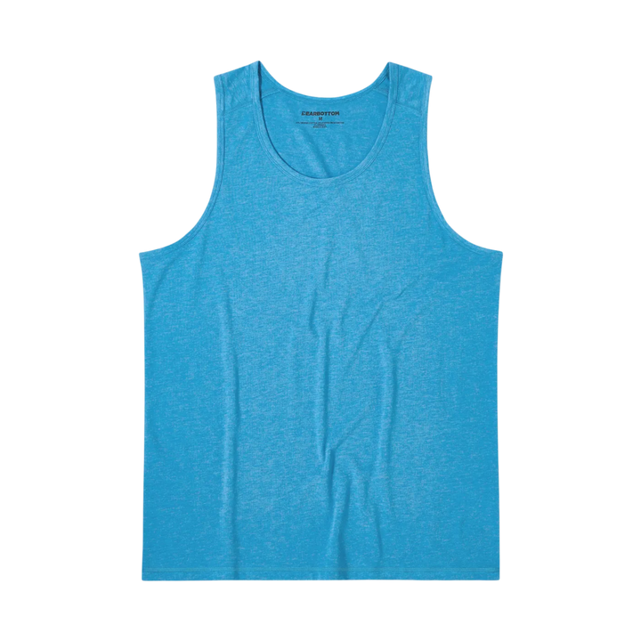Bamboo Tank Bright Cobalt back flat