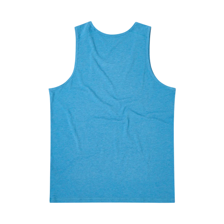 Bamboo Tank Bright Cobalt back flat