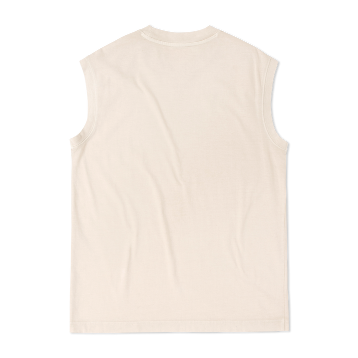 Boxy Tank Bone back flat