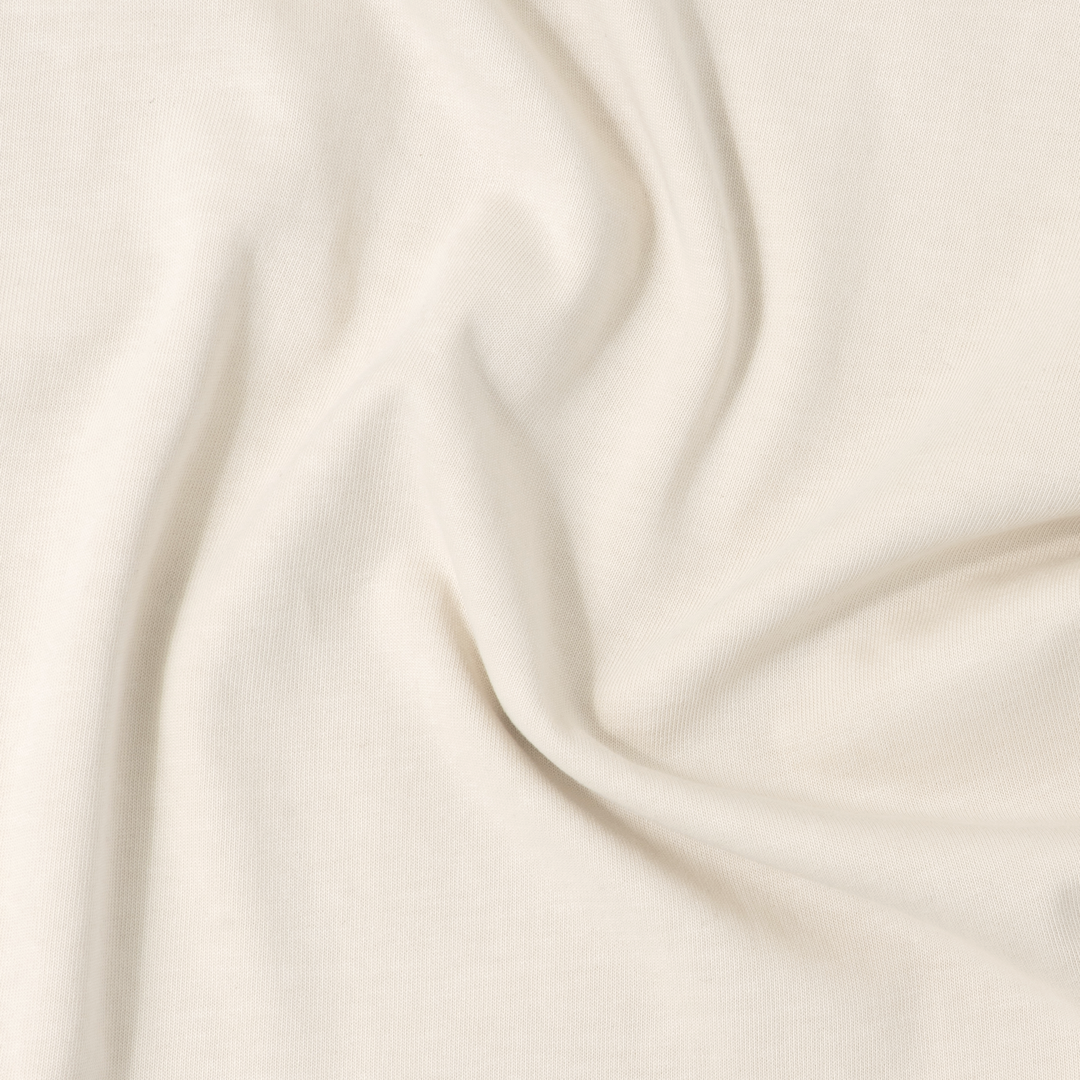 Boxy Tank Bone fabric detail