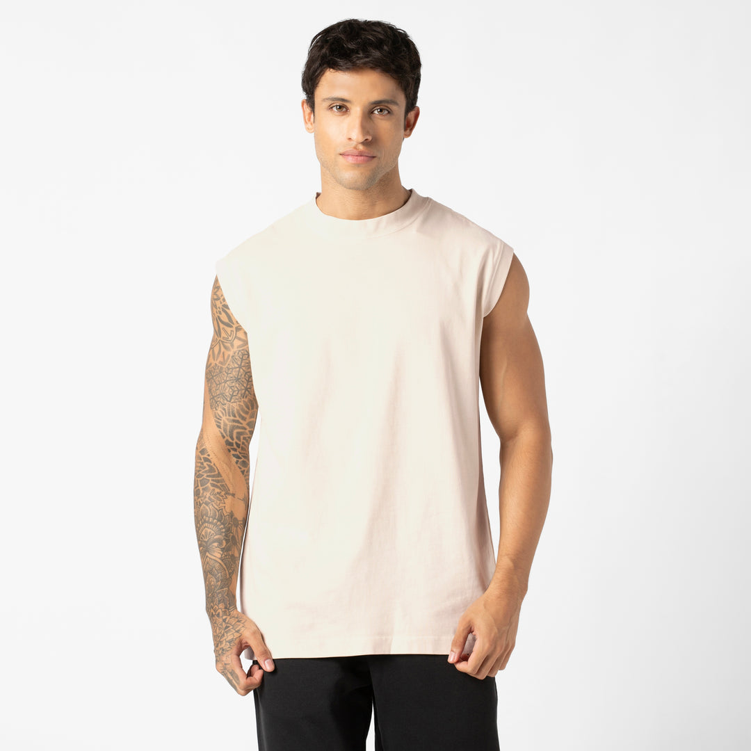 Boxy Tank Bone front on model