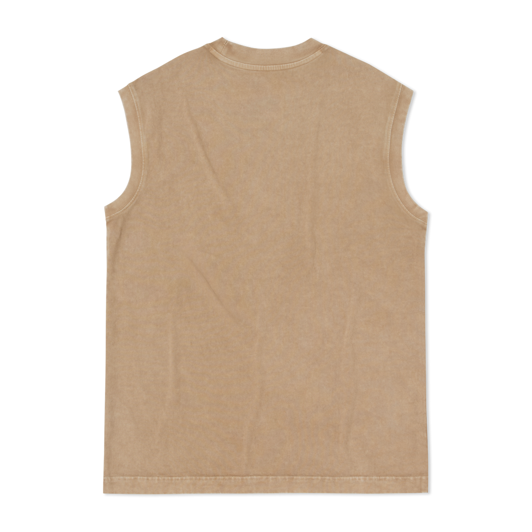 Boxy Tank Driftwood flat back