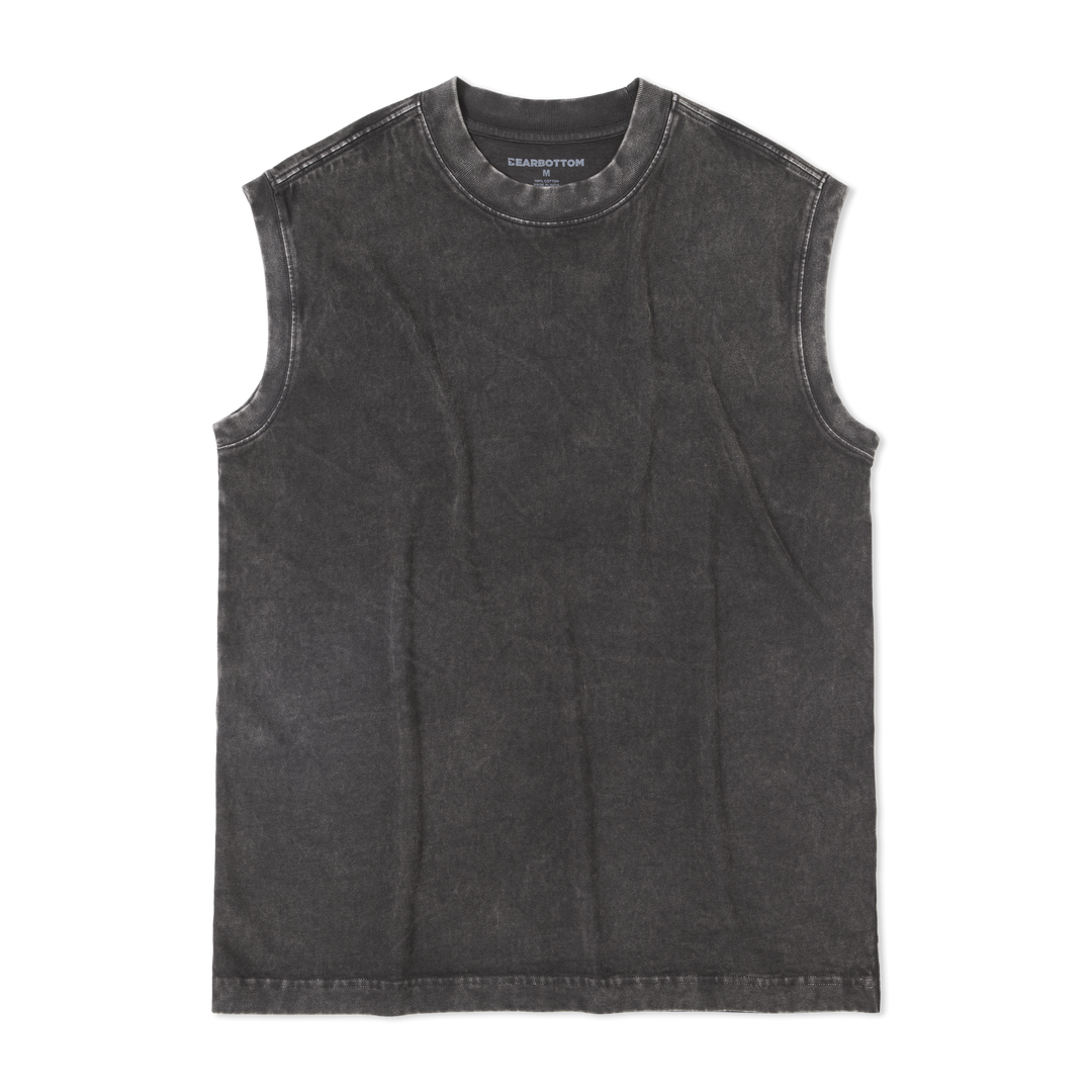 Boxy Tank Shadow flat front