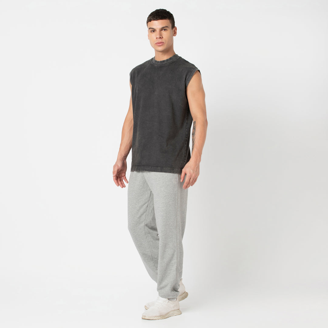 Boxy Tank Shadow full body on model