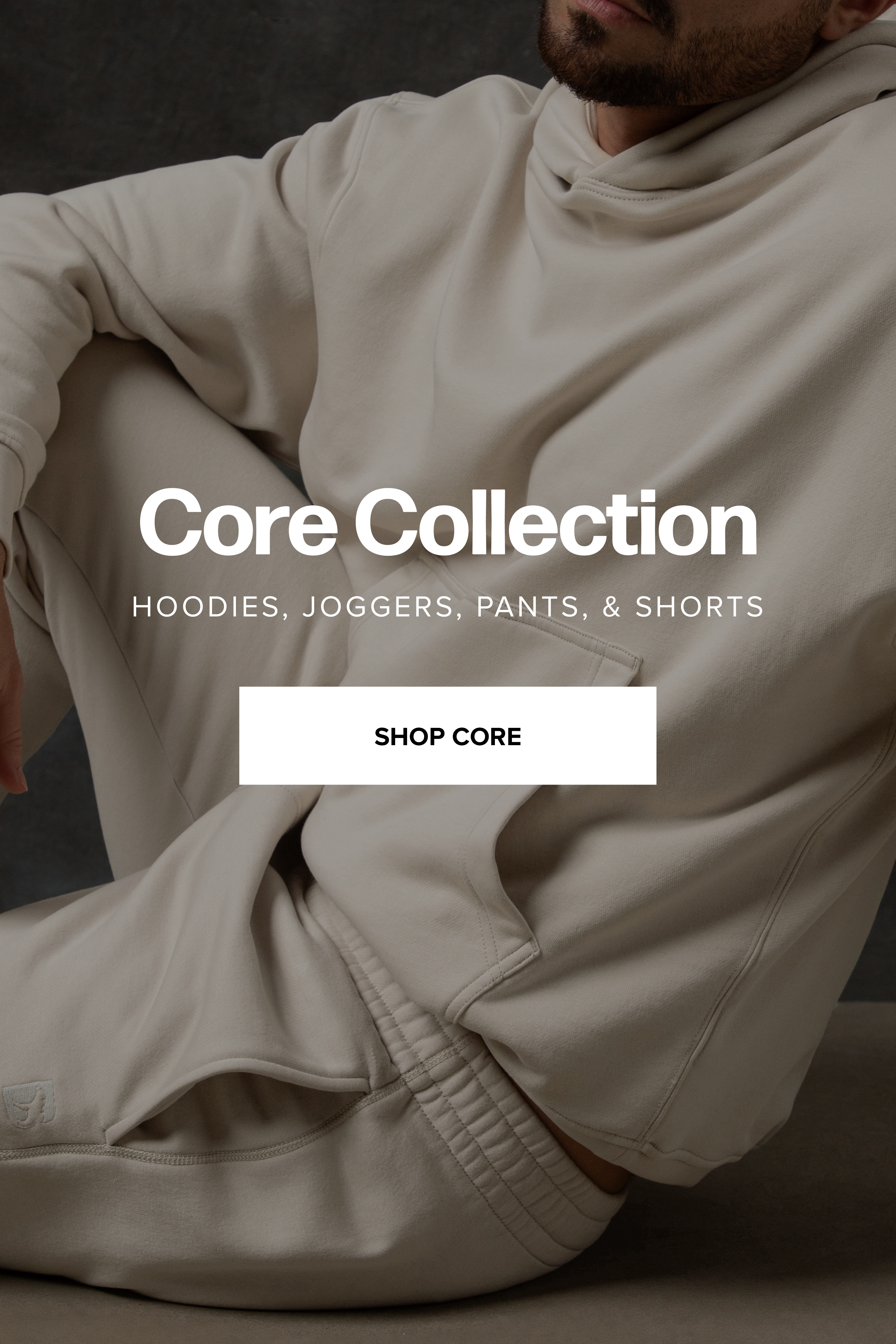 Core Collection - Core Hoodie Bone