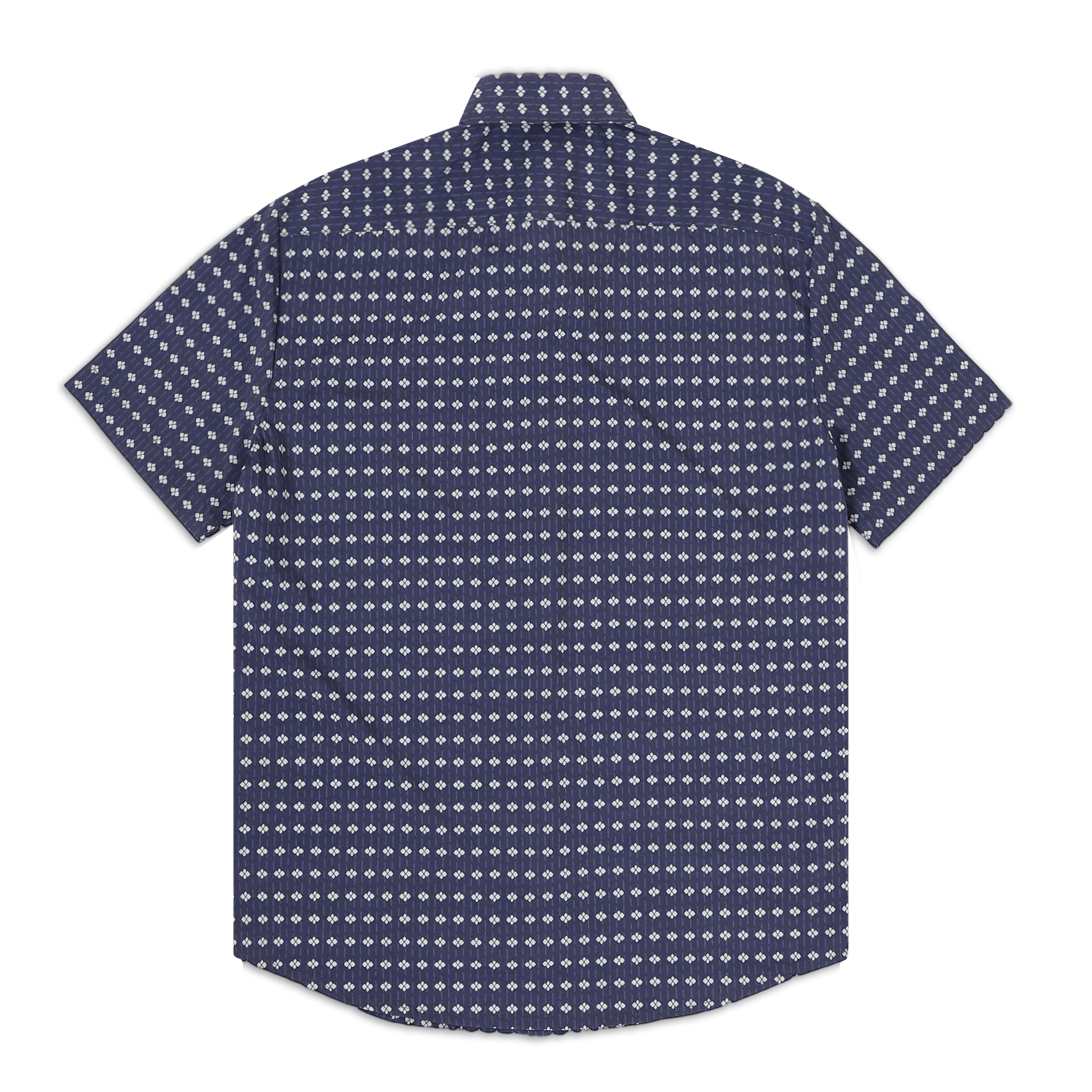 Cabana Shirt Mosaic back with short sleeve and collar