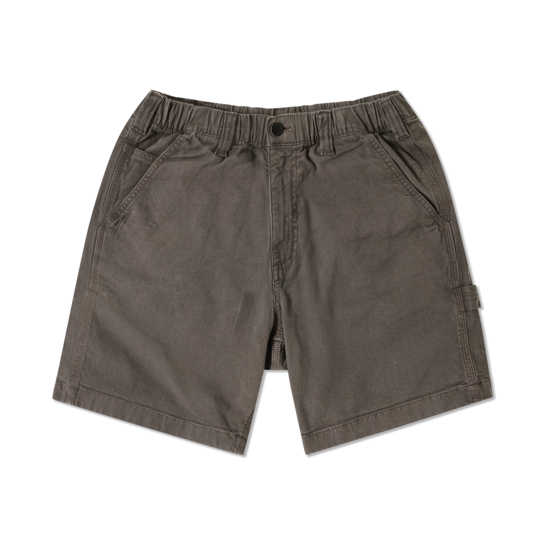 Canvas Short Coal front flat